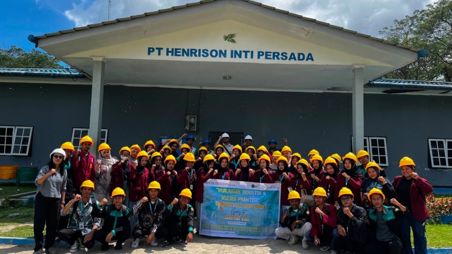 Memperkuat Wawasan Manajemen, Mahasiswa Manajemen Angkatan 24 UNIMUDA Sorong Melakukan Kunjungan Industri Pada PT. Henrison Inti Persada
