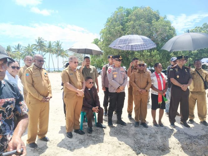 Peletakan Batu Pertama Pusat Pelatihan dan Pembinaan GKI di Tanah Papua