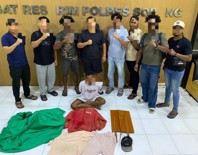 Tim Resmob Polres Sorong Tangkap Remaja Terduga Pelaku Curas