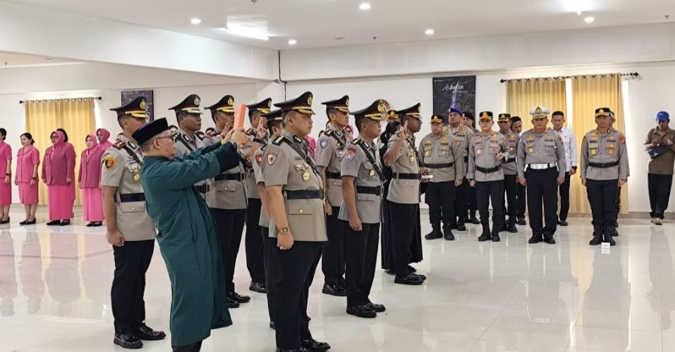 Kapolda PBD Pimpin Sertijab, Sejumlah PJU dan Lima Kapolres