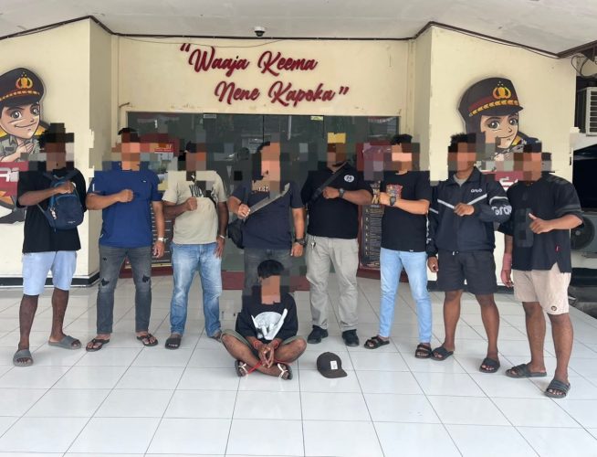Tim Mangewang Polresta Ringkus Terduga Pelaku Penganiayaan Berat Menggunakan Parang