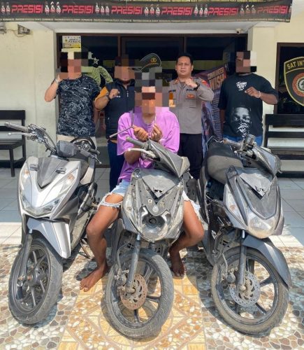 Tim Elang Polsek Sorbar Tangkap Terduga Pelaku Curanmor