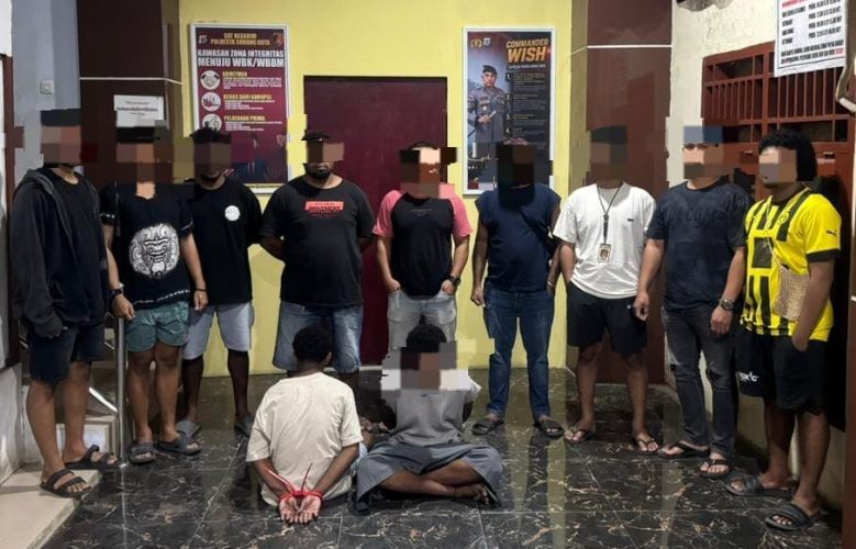 Tim Mangewang Polresta Sorong Kota Tangkap Dua Terduga Pelaku Curanmor