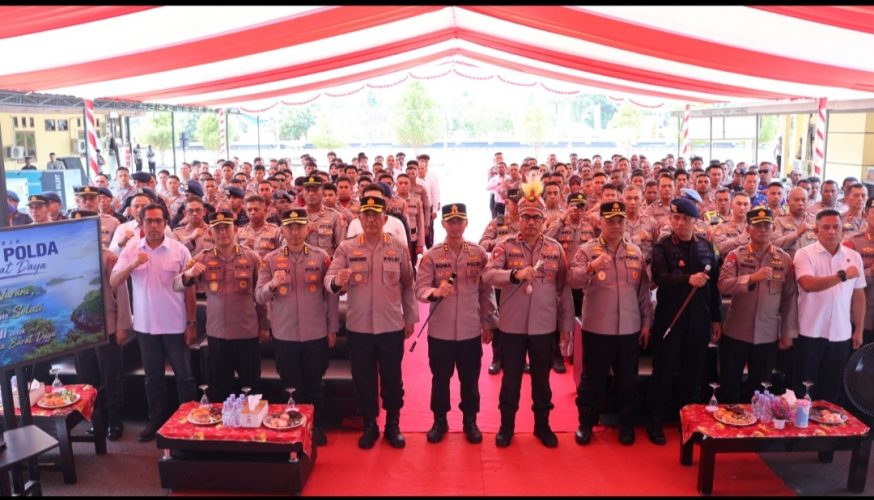 Kapolda PBD Laksanakan Kunker ke Polres Raja Ampat