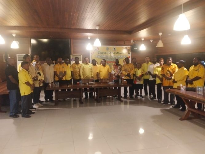 Tahun 2029 Target Partai Golkar Papua Barat Daya Kuasai Eksekutif dan Legislatif