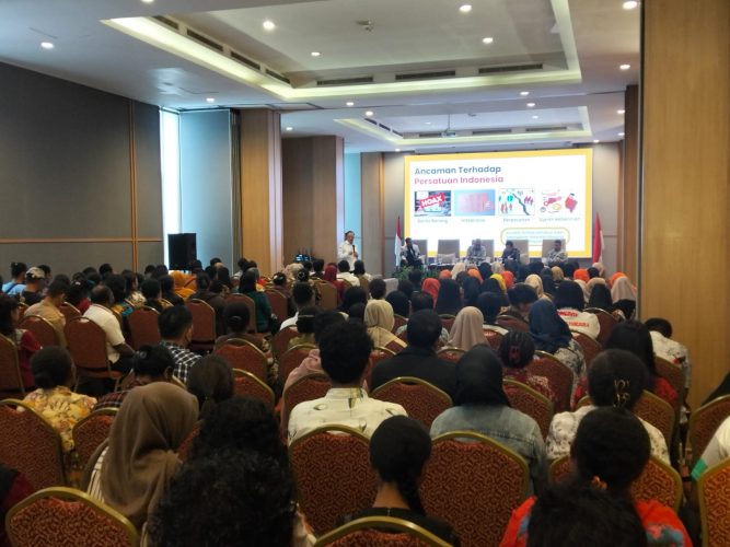 Sosialisasi Empat Pilar MPR RI Kerjasama Dengan PGRI Papua Barat Daya