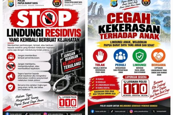 Polda PBD Ajak Masyarakat Cegah Kejahatan Berulang dan Kekerasan Terhadap Anak Polda PBD Ajak Masyarakat Cegah Kejahatan Berulang dan Kekerasan Terhadap Anak