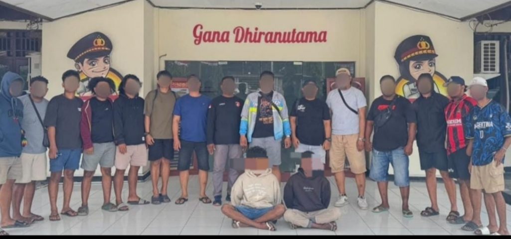 Dua Orang Pelaku Pengeroyokan Anggota Polisi Di Tangkap Team Gabungan Polresta Sorong