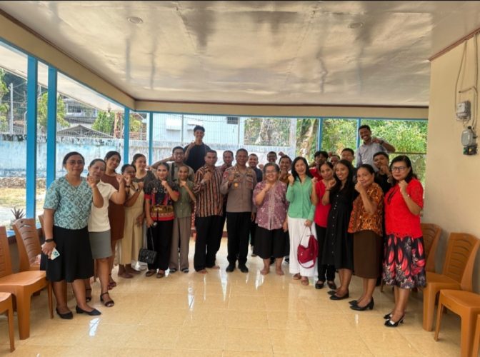 Safari Ibadah Minggu Kasih Wakapolresta Imbau Cegah Kebakaran,Miras, Narkotika dan Waspada Begal