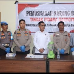 Ditresnarkoba Polda PBD Musnahkan Barang Bukti 22,86 Gram Sabu