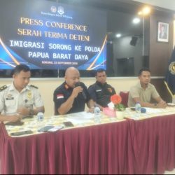 Imigrasi Sorong Limpahkan Terduga Pelaku Pembunuhan Penyu Sisik, WNA China Kepada Ditreskrimsus Polda PBD
