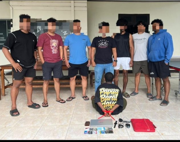 Polresta Sorong Kota Tangkap Pelaku Curat, Sejumlah Barang Berhasil Diamankan