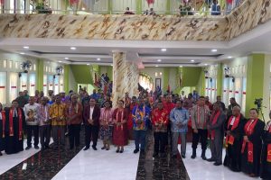 Wakapolda PBD Hadiri Peresmian dan Pentabisan Gedung Gereja GKI Agape Waigo Sorsel Wakapolda PBD Hadiri Peresmian dan Pentabisan Gedung Gereja GKI Agape Waigo Sorsel