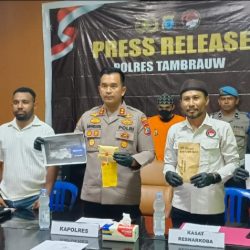 Satnarkoba Polres Tambrauw Ungkap Kasus Narkotika Jenis Sabu