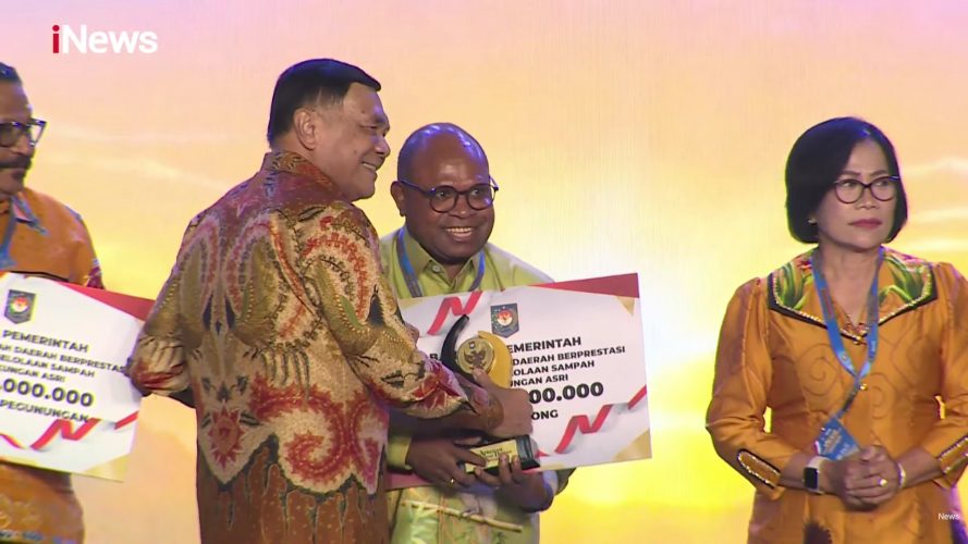 Terbaik I Pengelolaan Sampah dan Lingkungan Asri, Pemkot Sorong Raih Apresiasi Rp2 Miliar