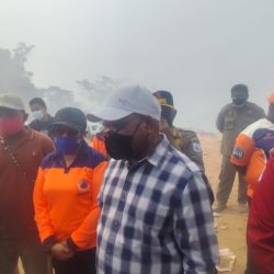 Walikota Tinjau Lokasi Kebakaran TPA