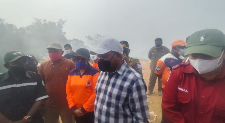 Walikota Tinjau Lokasi Kebakaran TPA