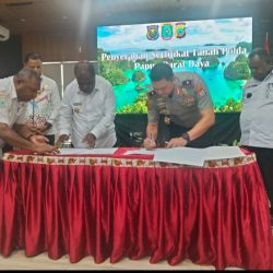 Pemkab Sorong Hibah 10 Hektare Tanah Bagi Pembangunan Mako Polda PBD