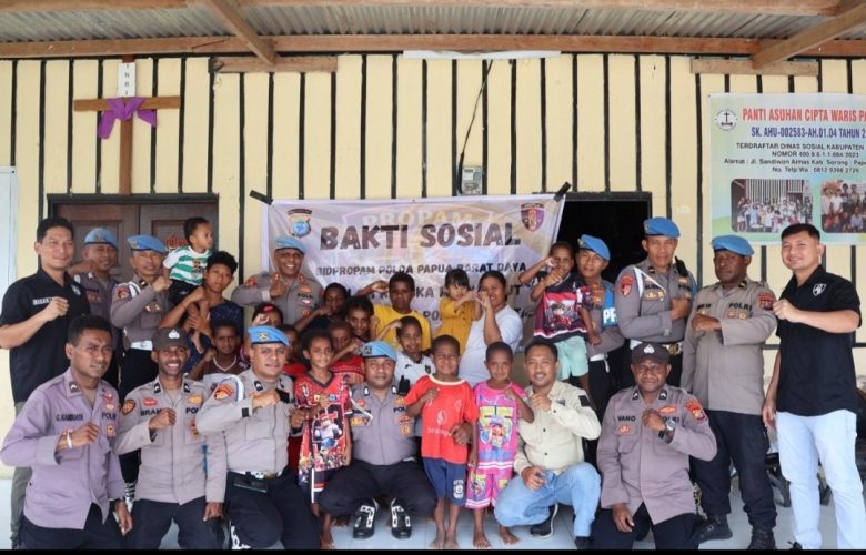 Sambut HUT ke-24 Propam Polri, Bidpropam Polda PBD Salurkan Bansos dan Air Bersih