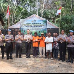 POLIRAN Polresta Berdayakan Warga Kokoda Melalui Kebun Hidroponik