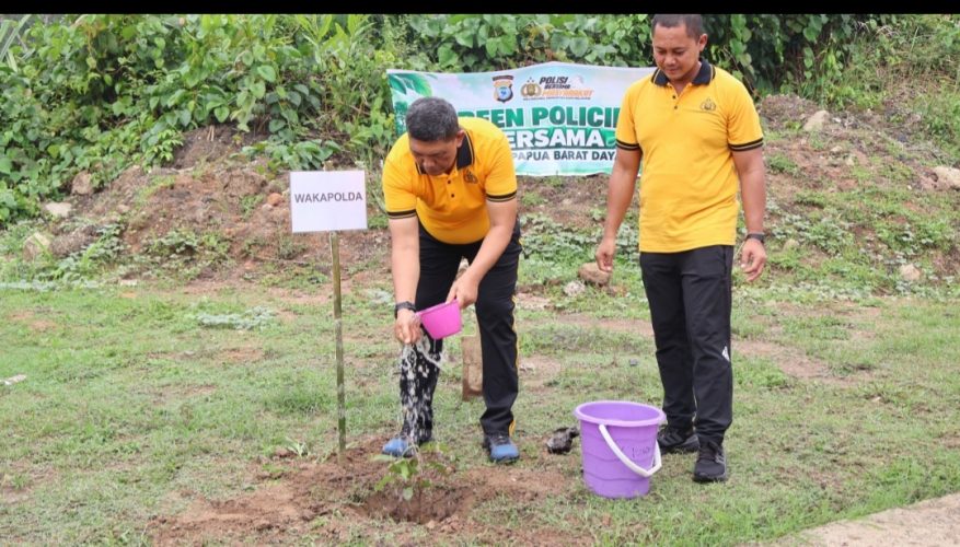 Polda PBD Gelar Green Policing, Ajak Personel Peduli Lingkungan