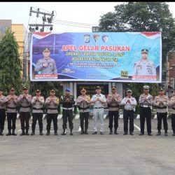 Tingkatkan Kesadaran Berlalu Lintas Polresta Gelar Apel Pasukan Operasi Patuh Dofior 2026