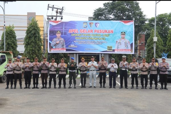 Tingkatkan Kesadaran Berlalu Lintas Polresta Gelar Apel Pasukan Operasi Patuh Dofior 2026 Tingkatkan Kesadaran Berlalu Lintas Polresta Gelar Apel Pasukan Operasi Patuh Dofior 2026
