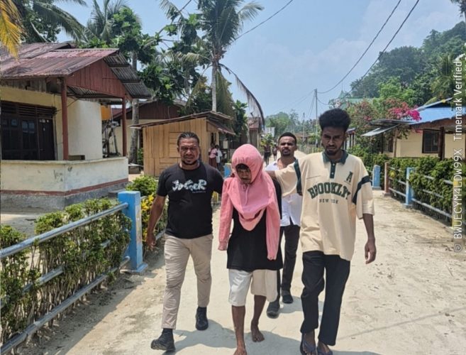 Polres R4 Ringkus Pelaku Penikaman Karyawan Mess dan Security Waiwo Resort