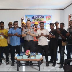 POLIRAN, Kapolresta Fasilitasi 12 Warga Berpeluang Jadi Anggota TKBM Klayum